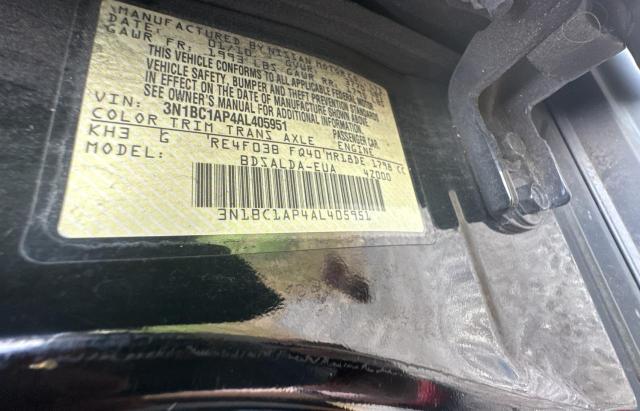 Photo 10 from auction – 2010 NISSAN VERSA S with VIN 3N1BC1AP4AL405951