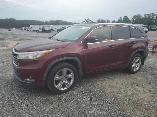 TOYOTA HIGHLANDER 2014 with VIN 5TDDKRFH3ES023726 - Photo from auction