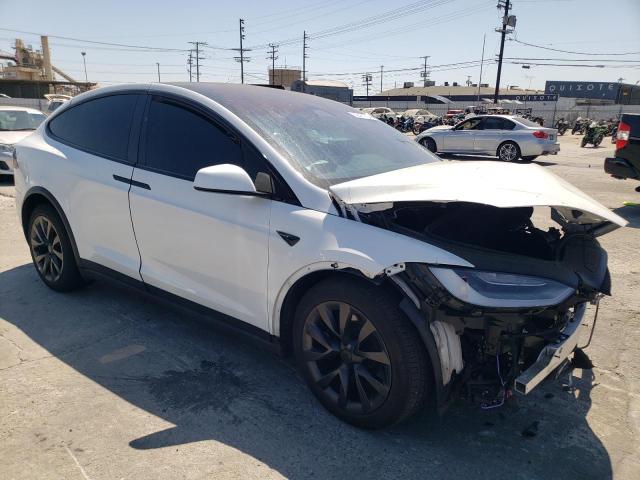 Photo 4 from auction – 2022 TESLA MODEL X with VIN 7SAXCBE52NF349503