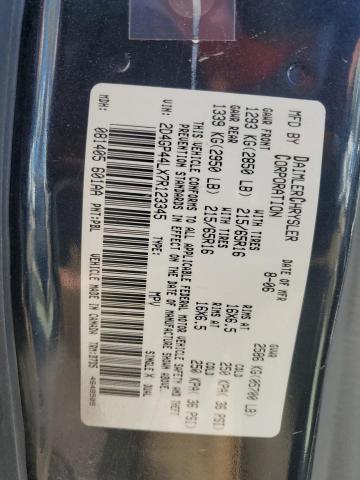 Photo 14 from auction – 2007 DODGE GRAND CARA with VIN 2D4GP44LX7R123345