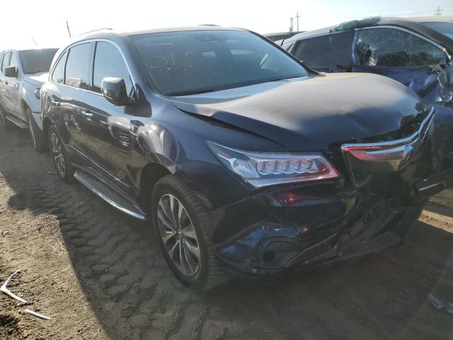 Photo 4 from auction – 2016 ACURA MDX TECHNO with VIN 5FRYD4H42GB027491