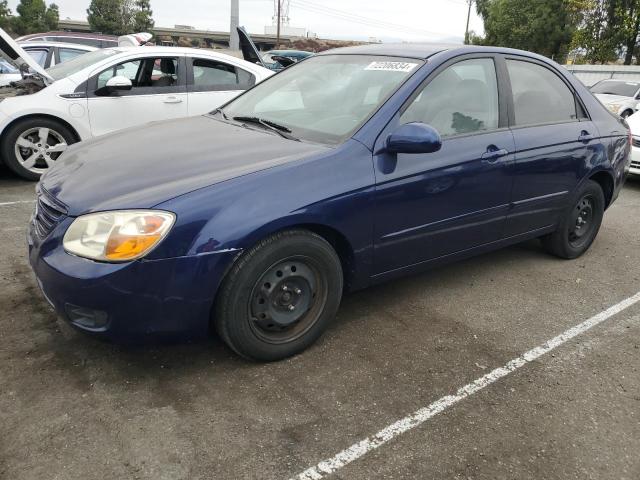 KIA SPECTRA EX 2007 مع رقم تعريف المركبة KNAFE122675464386 - صورة من المزاد