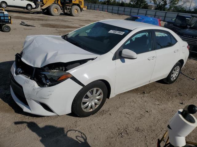 TOYOTA COROLLA L 2016 with VIN 2T1BURHE2GC527488 - Photo from auction