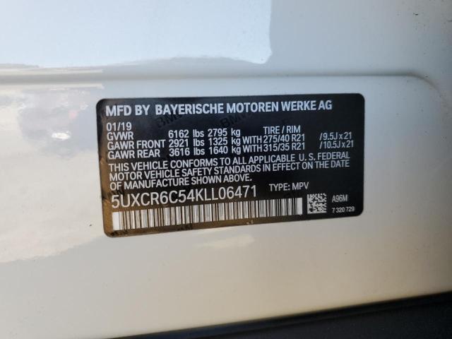 Photo 14 from auction – 2019 BMW X5 XDRIVE4 with VIN 5UXCR6C54KLL06471