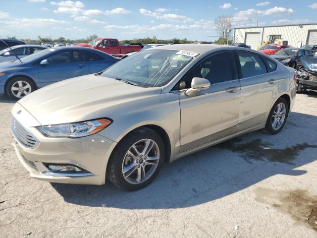 FORD FUSION SE 2018 with VIN 3FA6P0HD3JR198061 - Photo from auction
