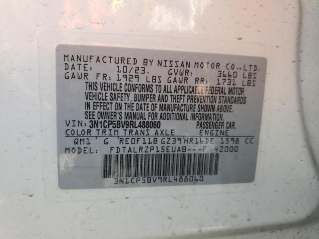 Photo 14 from auction – 2024 NISSAN KICKS S with VIN 3N1CP5BV9RL488060