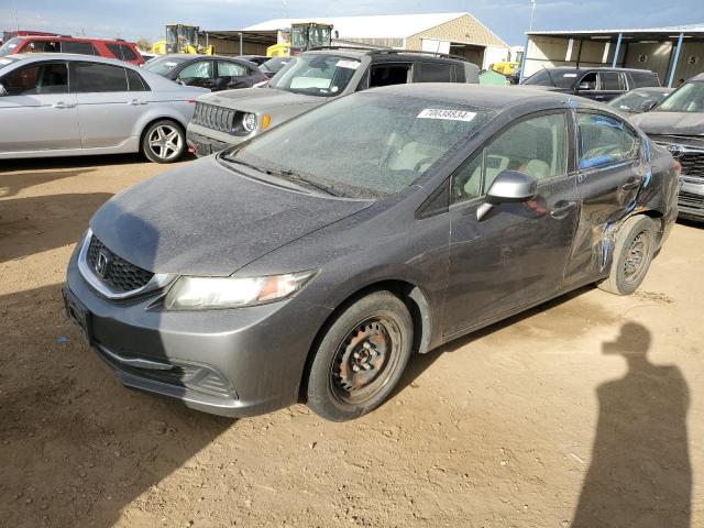 Photo 1 from auction – 2013 HONDA CIVIC LX with VIN 2HGFB2F56DH602391
