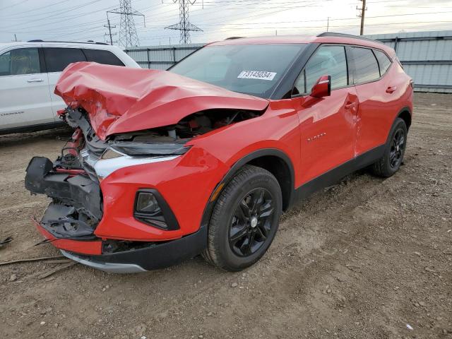 CHEVROLET BLAZER 2LT 2021 with VIN 3GNKBCRS5MS524663 - Photo from auction