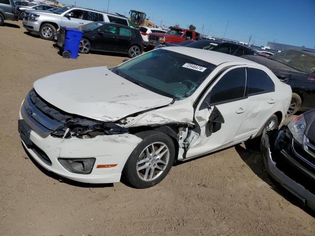 FORD FUSION S 2012 with VIN 3FAHP0GA3CR344509 - Photo from auction
