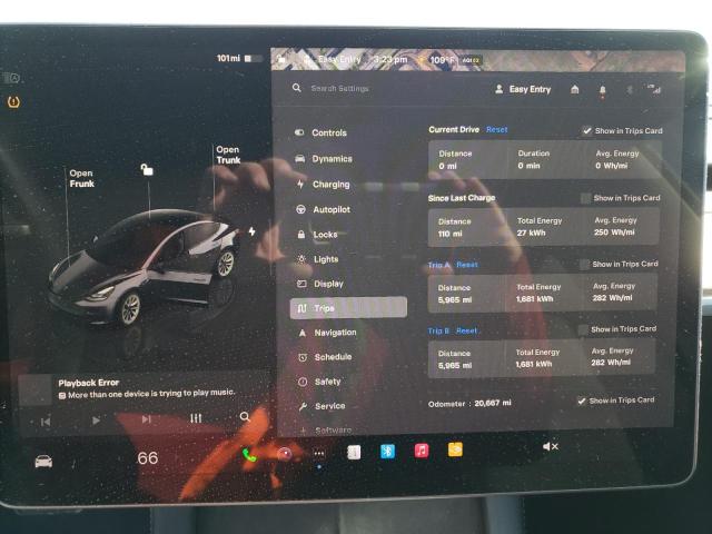 Photo 9 from auction – 2023 TESLA MODEL 3 with VIN 5YJ3E1EA3PF456186