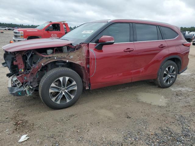 TOYOTA HIGHLANDER 2021 with VIN 5TDGZRAH1MS033489 - Photo from auction