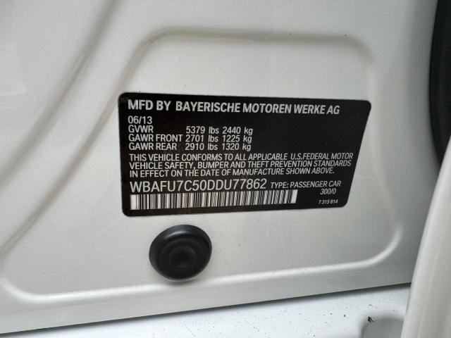 Photo 10 from auction – 2013 BMW 535 XI with VIN WBAFU7C50DDU77862