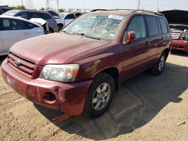 TOYOTA HIGHLANDER 2005 with VIN JTEDP21A350064942 - Photo from auction