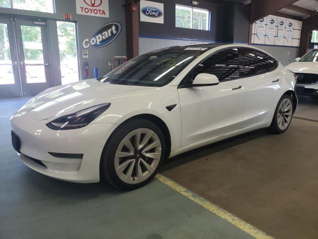 TESLA MODEL 3 2022 with VIN 5YJ3E1EA9NF369227 - Photo from auction