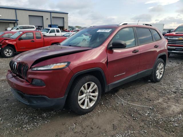 JEEP CHEROKEE S 2015 with VIN 1C4PJLAB8FW731861 - Photo from auction