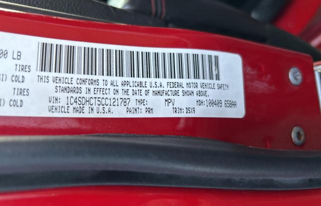 Photo 10 from auction – 2012 DODGE DURANGO R/ with VIN 1C4SDHCT5CC121787