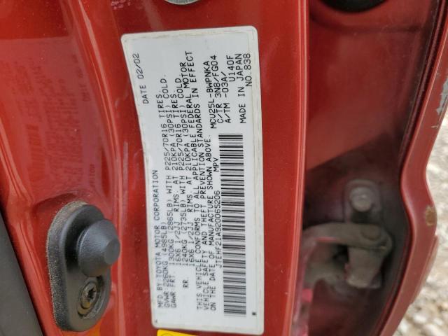 Photo 14 from auction – 2002 TOYOTA HIGHLANDER with VIN JTEHF21A920065206