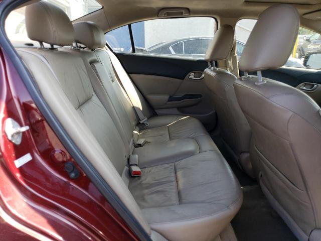 Photo 10 from auction – 2012 HONDA CIVIC EXL with VIN 2HGFB2F91CH531490