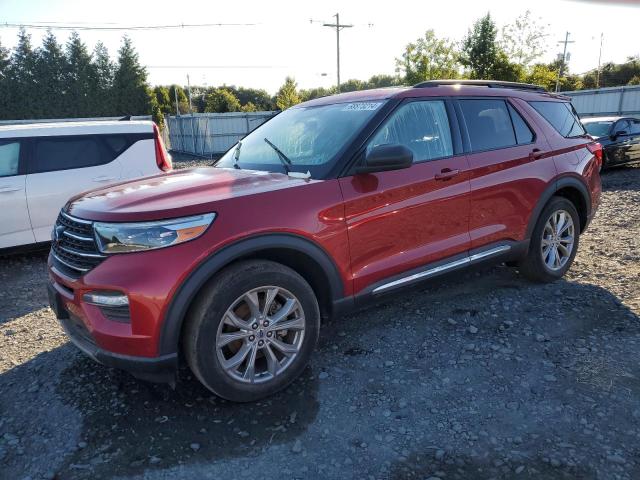 FORD EXPLORER X 2020 with VIN 1FMSK8DHXLGA46556 - Photo from auction
