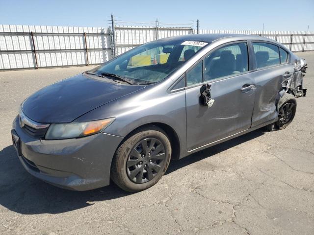 HONDA CIVIC LX 2012 with VIN 19XFB2F51CE309586 - Photo from auction
