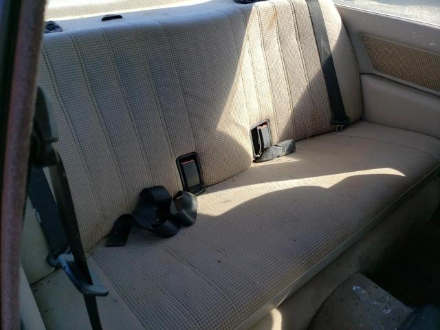 Photo 10 from auction – 1987 BMW 3 SERIES with VIN WBAAB5402H9699366