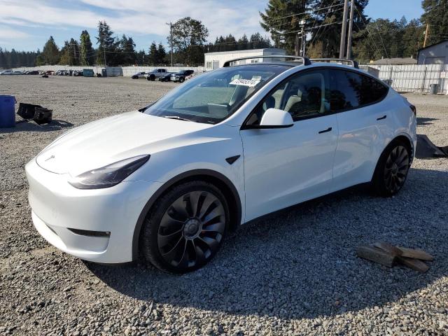 TESLA MODEL Y 2023 with VIN 7SAYGDEF3PF739185 - Photo from auction