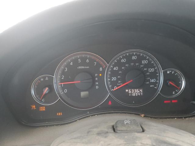 Photo 9 from auction – 2009 SUBARU LEGACY 2.5 with VIN 4S3BL616397236782