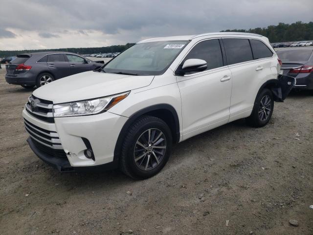 TOYOTA HIGHLANDER 2017 with VIN 5TDKZRFH9HS519475 - Photo from auction