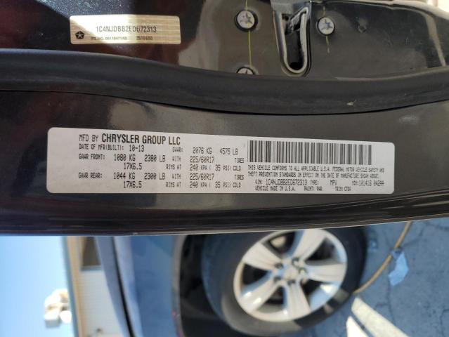 Photo 14 from auction – 2014 JEEP COMPASS SP with VIN 1C4NJDBB2ED672313