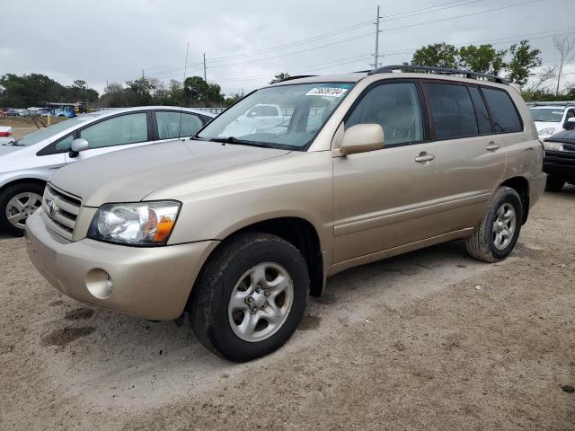 TOYOTA HIGHLANDER 2007 with VIN JTEHD21AX70046404 - Photo from auction