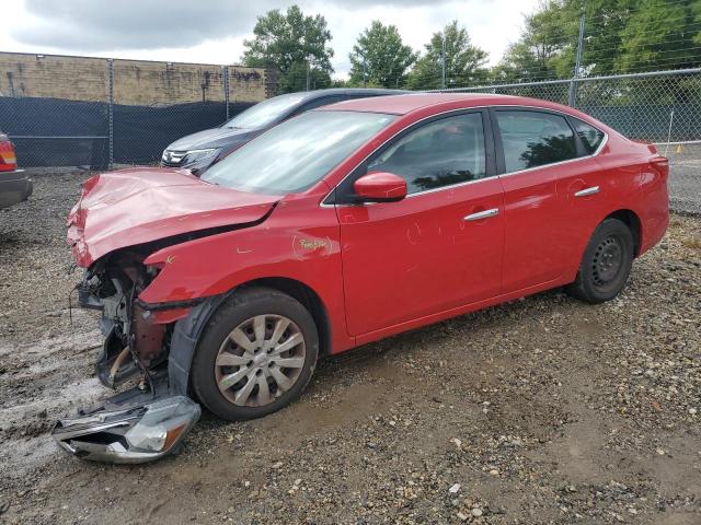NISSAN SENTRA S 2016 with VIN 3N1AB7AP1GY321700 - Photo from auction