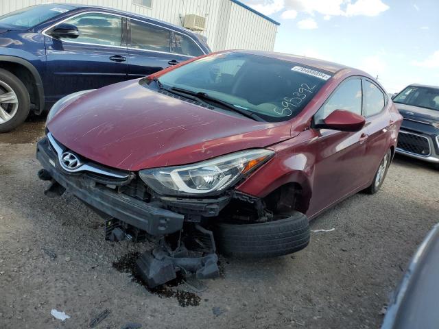 HYUNDAI ELANTRA SE 2015 with VIN 5NPDH4AE2FH595392 - Photo from auction