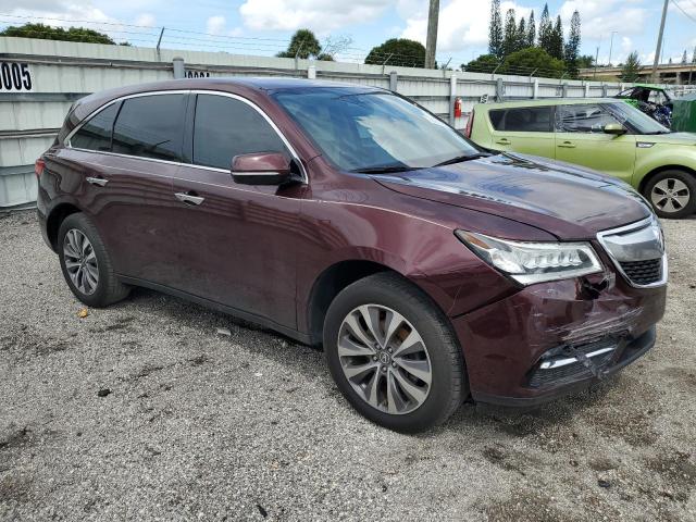 Photo 4 from auction – 2016 ACURA MDX TECHNO with VIN 5FRYD3H47GB001236