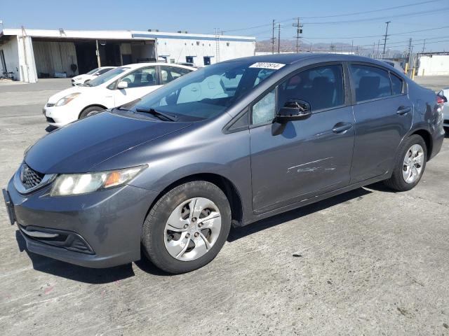 Photo 1 from auction – 2013 HONDA CIVIC LX with VIN 19XFB2F57DE243854