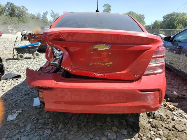 Photo 6 from auction – 2017 CHEVROLET SONIC LT with VIN 1G1JD5SH7H4152010