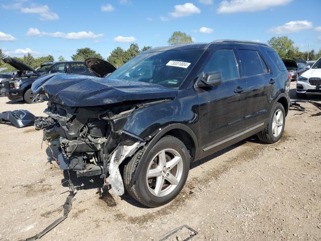 FORD EXPLORER X 2018 with VIN 1FM5K7D82JGC65452 - Photo from auction