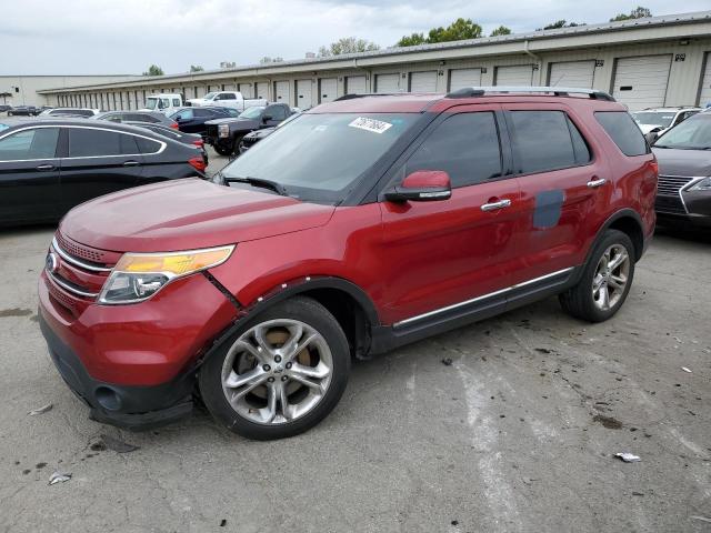FORD EXPLORER L 2015 with VIN 1FM5K7F87FGA10381 - Photo from auction