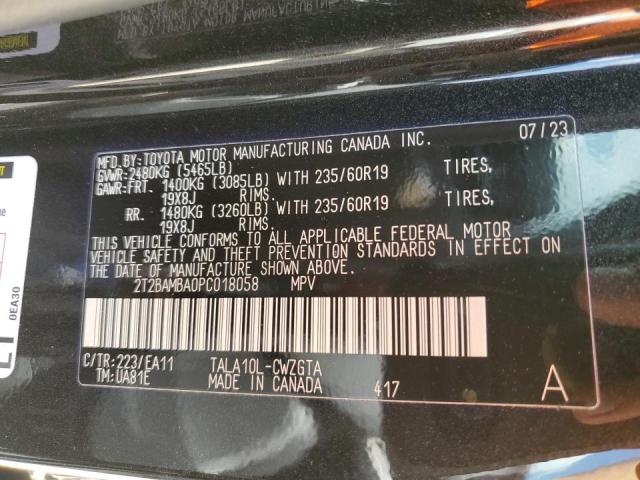 Photo 14 from auction – 2023 LEXUS RX 350 BAS with VIN 2T2BAMBA0PC018058
