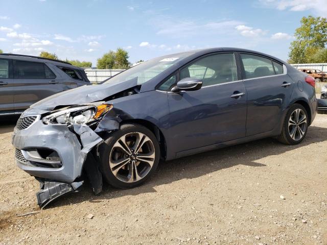 KIA FORTE EX 2015 with VIN KNAFX4A83F5289109 - Photo from auction