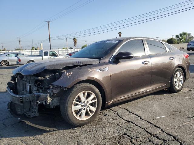 KIA OPTIMA LX 2018 with VIN KNAGT4L38J5236318 - Photo from auction