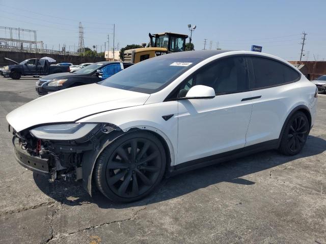 TESLA MODEL X 2020 with VIN 5YJXCBE27LF303813 - Photo from auction
