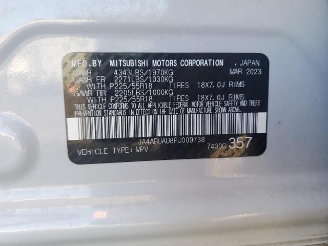 Photo 14 from auction – 2023 MITSUBISHI OUTLANDER with VIN JA4ARUAU8PU009738