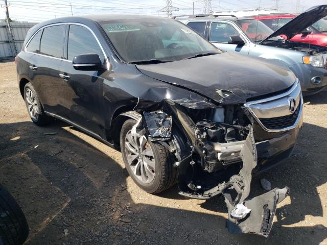Photo 4 from auction – 2016 ACURA MDX TECHNO with VIN 5FRYD4H42GB057591