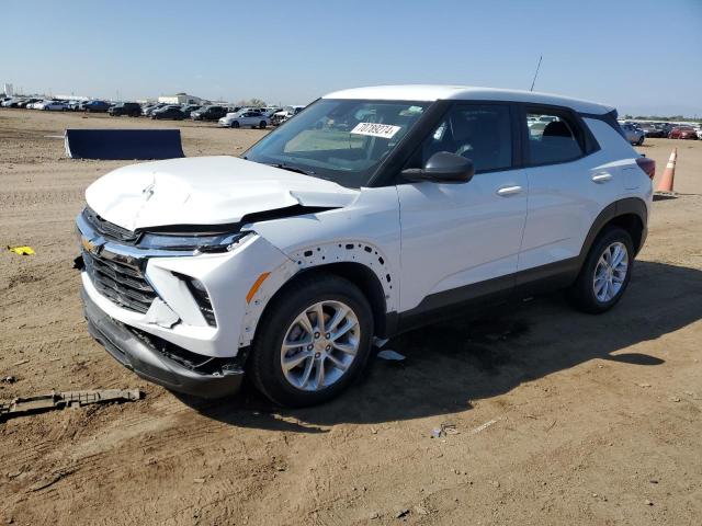 CHEVROLET TRAILBLAZE 2024 with VIN KL79MMS25RB076717 - Photo from auction