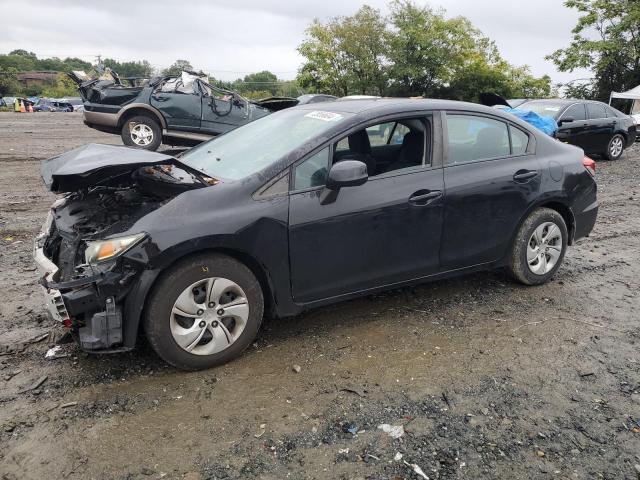 HONDA CIVIC LX 2013 with VIN 2HGFB2F52DH587372 - Photo from auction