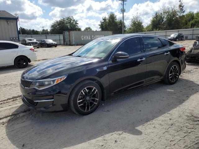KIA OPTIMA EX 2018 with VIN 5XXGU4L3XJG216700 - Photo from auction