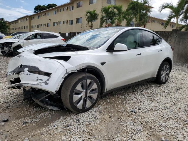 TESLA MODEL Y 2023 with VIN 7SAYGDEE1PA096825 - Photo from auction