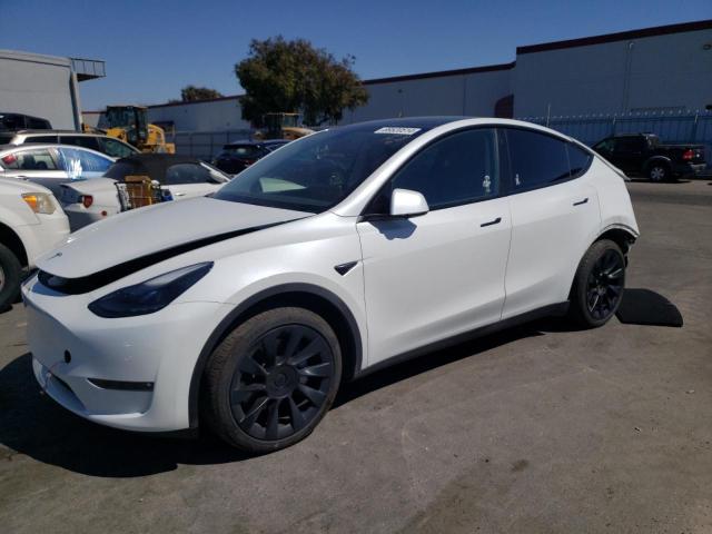 TESLA MODEL Y 2023 with VIN 7SAYGAEE3PF697235 - Photo from auction