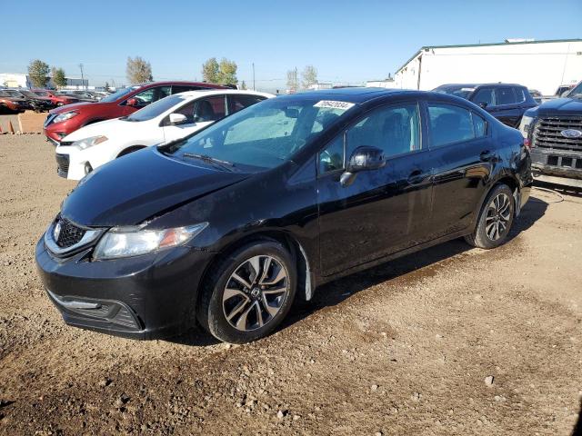 HONDA CIVIC LX 2013 with VIN 2HGFB2F57DH019702 - Photo from auction