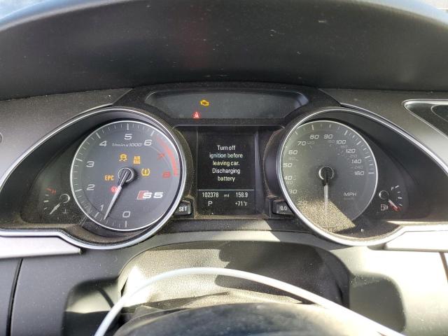 Photo 9 from auction – 2013 AUDI S5 PREMIUM with VIN WAUCGAFH9DN017848